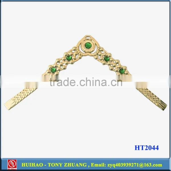 High Quality TPU Slipper Uppers Ornament Shoes Vamps HT2042B photo-6