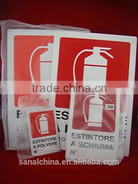 Fire Extinguisher Signs With Aluminium Plate photo-3