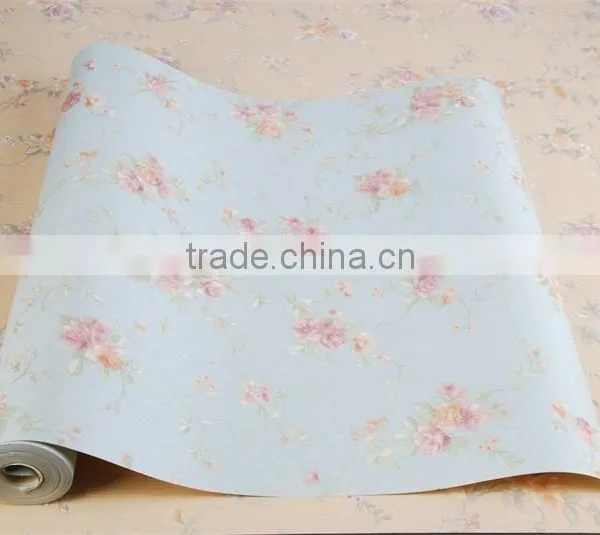 Korea Wallpaper With Small Flower for Household Usage photo-3