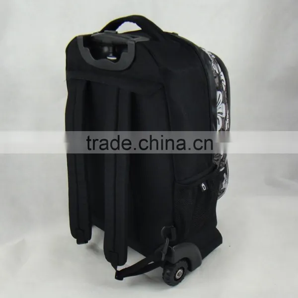 Produce Polyester Trolley Backpack With Wheels photo-4