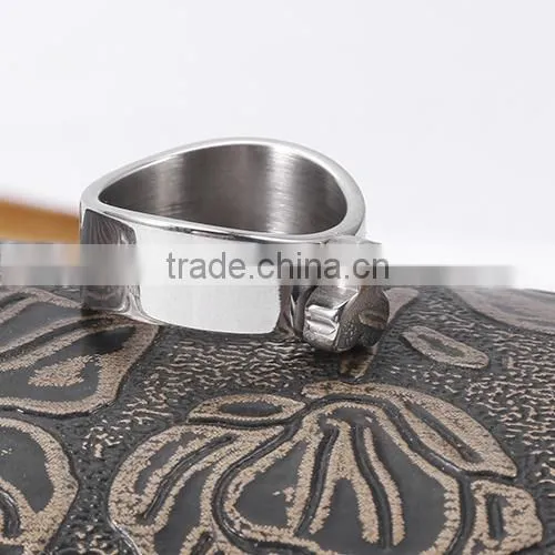 2016 New Arrival Fashion Wholesale 3161 Stainless Steel Lovely Bear Finger Ring photo-4