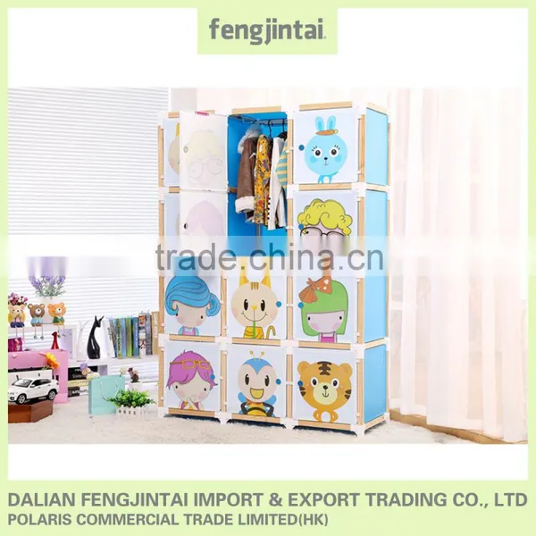 2015 Hot Sales High Quality pp Plastic Wardrobe photo-3