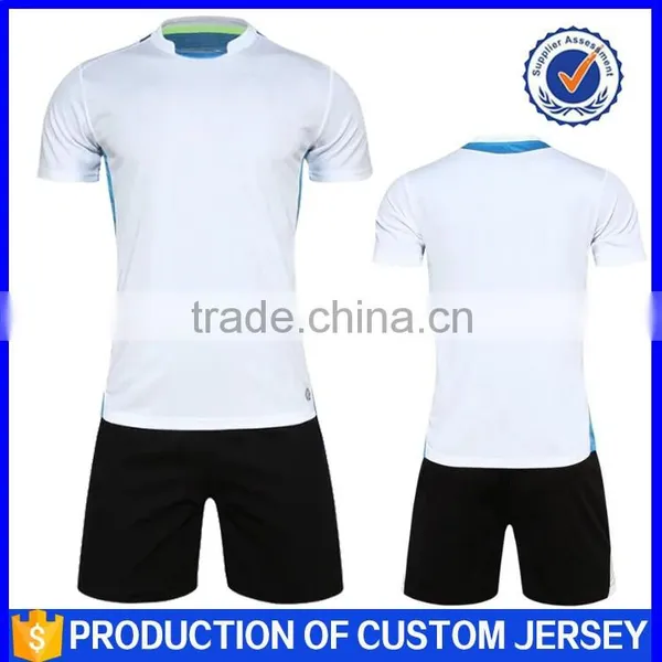 The New White Soccer Jersey Professionally Custom Football Uniforms Sets Jersey Soccer