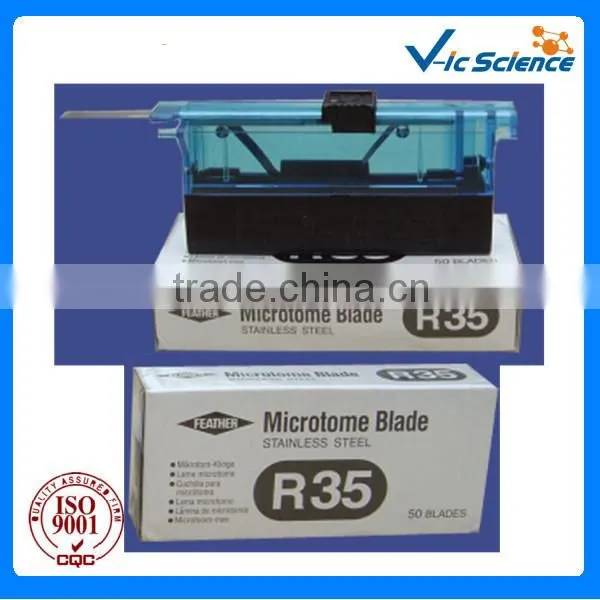 Lab Using Durability Microtome Razor Blade