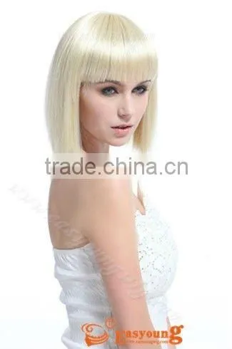 Honey Blonde Color Hair Wigs. Bobo Hair Wigs for Mannequin photo-2