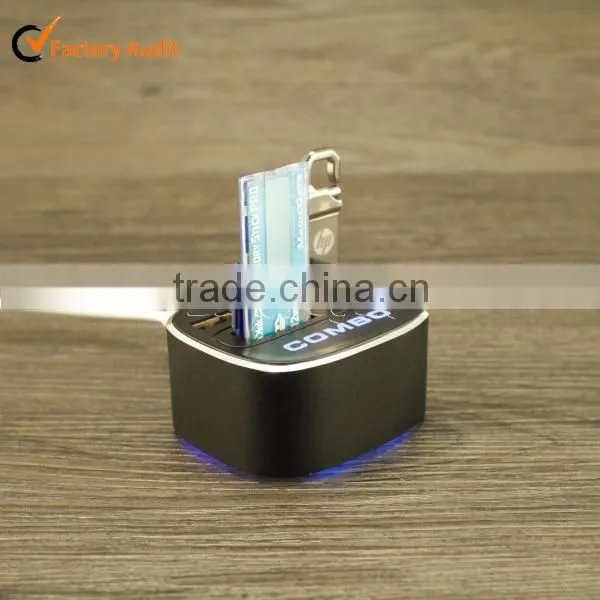 Super Speed Multi Founction 4 Ports USB 3.0 Hub and SD Cardreader/usb2.0 4 Por Hub photo-6