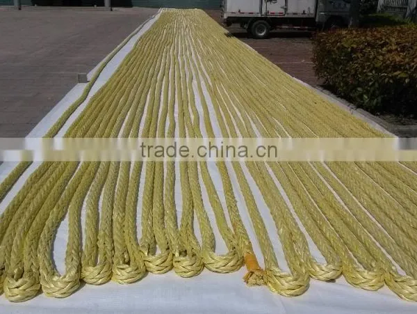 64mm x 700mtrs High Performance UHMWPE Mooring Rope for Offshore photo-2