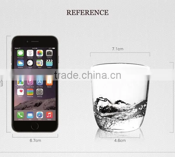 Handmade High Borosilicate Glassware Glass Cup 150ml photo-3