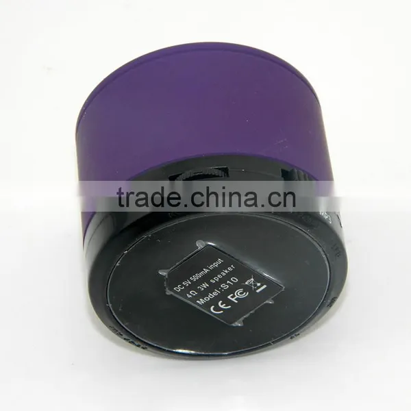 Most Popular High Quality Portable sk S10 Bluetooth Speaker Mini photo-5