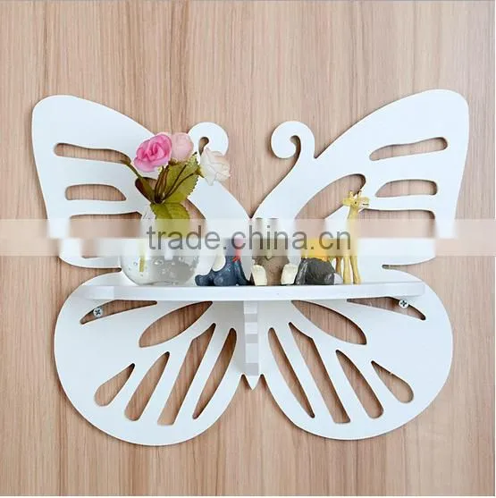 Good Quality Hot Sale Modern Wood Plastic Material Carved Display Shelf photo-2