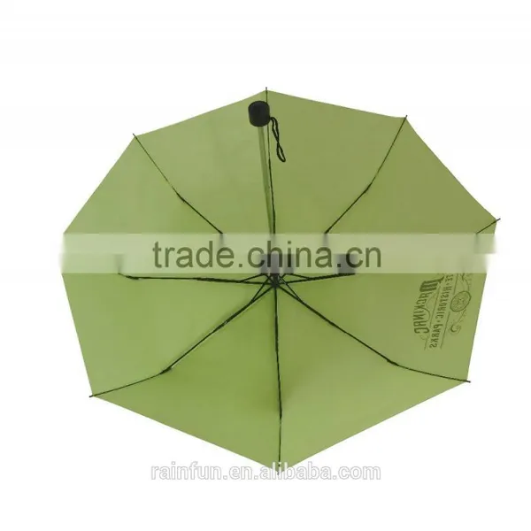 High Quality Outdoor Manual 3 Folding Rain Umbrella photo-4