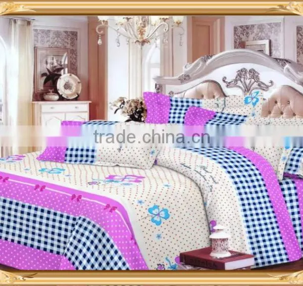 Reactive Printed 100% Cotton Print Bed Sheets/quilt Cover/table Cloth/comforter Set photo-2
