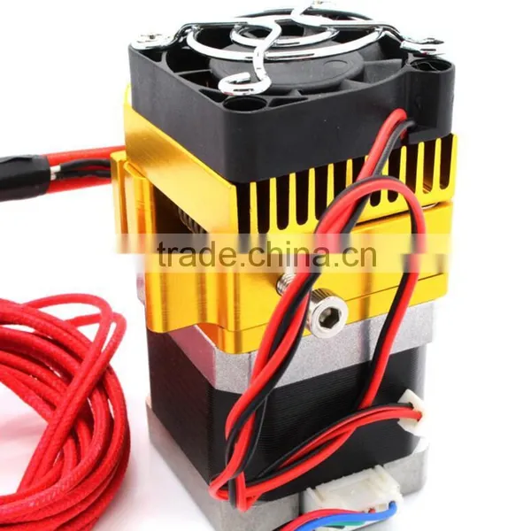 MK9 Extruder 12v 0.4mm Nozzle 100K Thermistor Extruder MK9 Aluminium For 1.75mm Filamnet 3D Printer photo-2