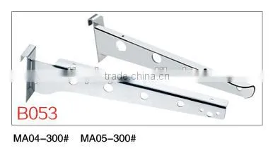 Slatwall Hanging Shelf Brackets for Holding Glass or Acrylic Shelves & Shelf l Bracket
