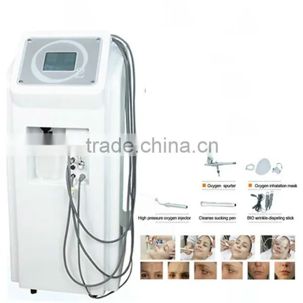 5 In 1Non-touch Screen Water Facial Oxygen Machine Oxygen Jetting Facial Cleansing Machines Oxygen Skin Treatment Machine