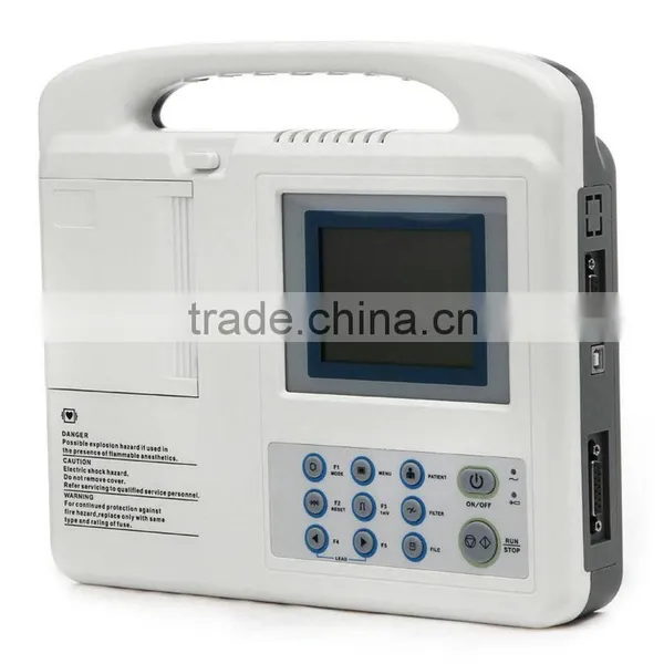 Digital Three Channel ECG Machine--CE FDA Approved EKG Monitor photo-2