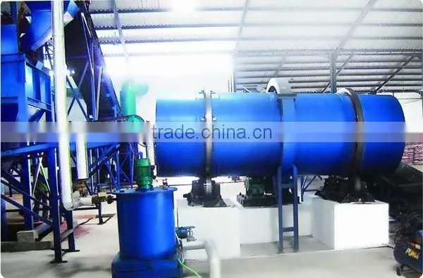 coating machine for granule organic fertilizer