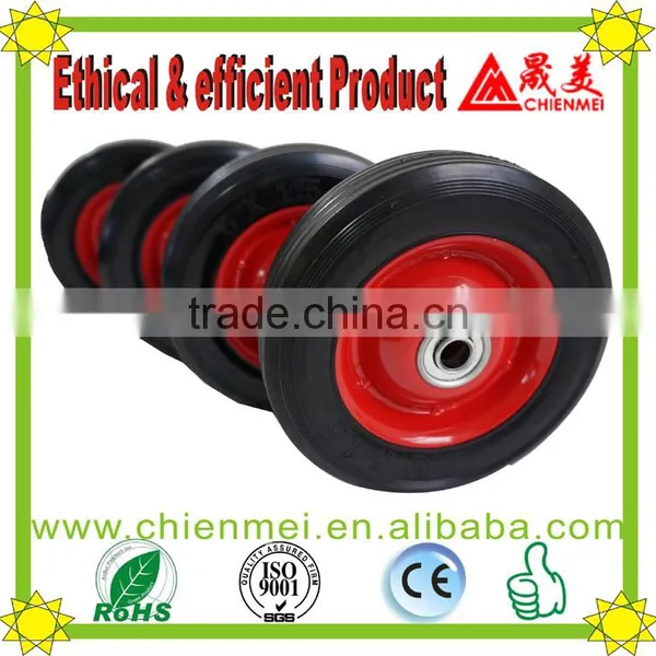 7 Inch Solid Rubber Wheel/pneumatic Rubber Wheel/Diamond Pattern Wheel photo-4