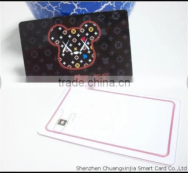 Custom-made Rigid Plastic Vertical PVC Cards photo-3