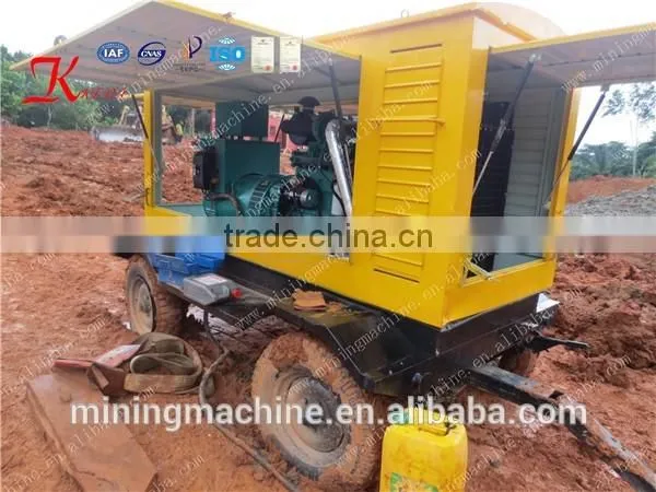 Movable Gold Wash Plant in Southeast Asia With Patent For Sale photo-3
