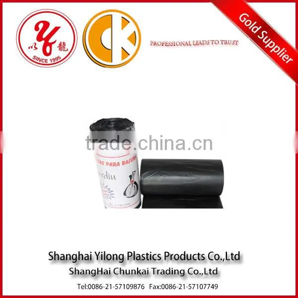 Wholesale Black Plastic Garbage Trash Bag on Roll photo-2