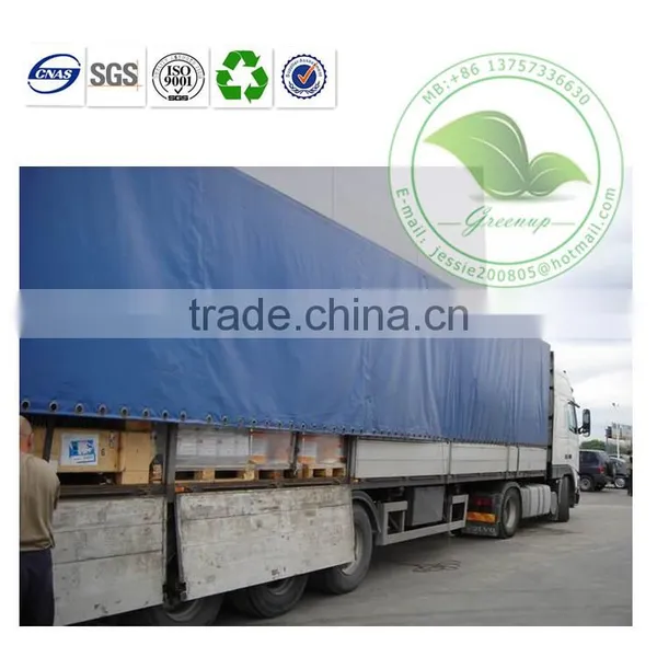 Durable UV Protection Blue PVC Coated Tarpaulin Van Cover photo-3