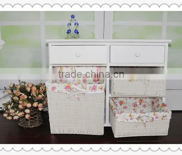 2015 New Design Home Furniture Wooden Cabinet With Baskets Drawers photo-6