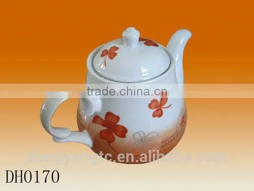 Factory Direct Manufacturer Wholesale Color Glazed Painting 600ml Porcelain Ceramic Chinese Tea Pot photo-3