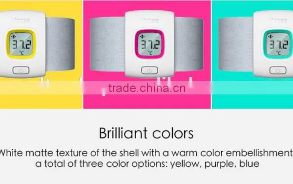 Smart Bluetooth Thermometer For Children, Mobile Remote Control Baby Monitor Wearable Bluetooth Househeld Electric Thermometer photo-6