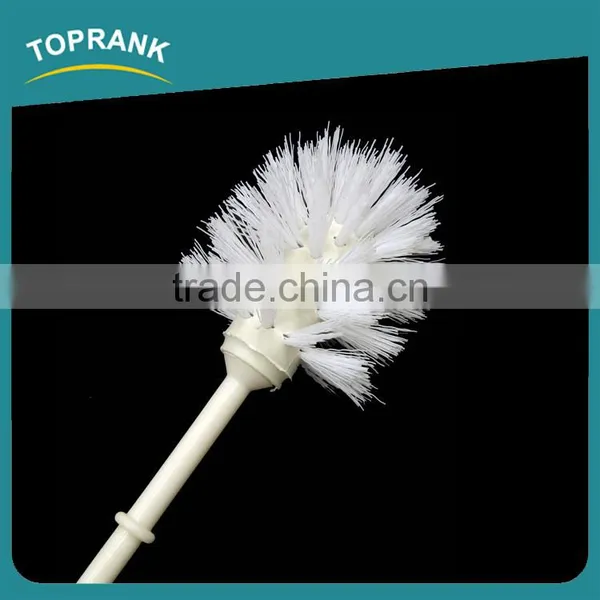 Toprank Amazon Hot Selling Plastic Cleaning Flush Toilet Brush Set Bristle Toilet Brush With Holder photo-3
