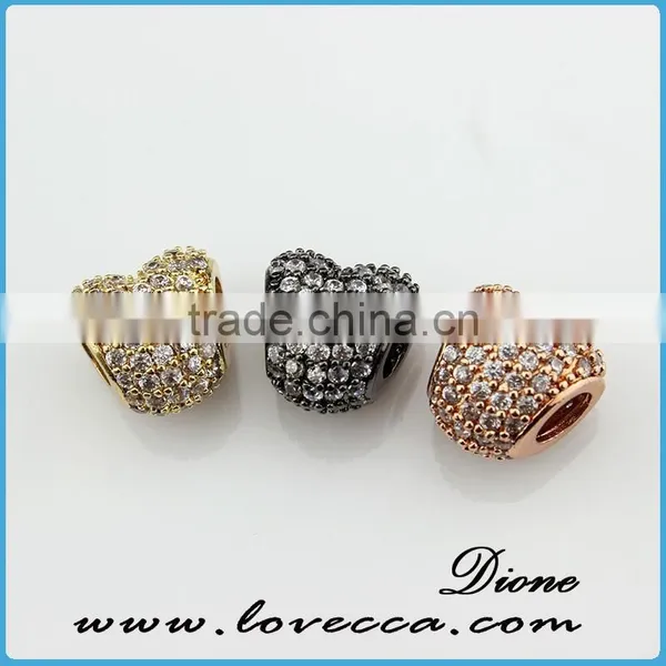 Wholesale Elegant Copper Dinosaur Pendant With Micropave Setting Pendant Jewelry photo-2