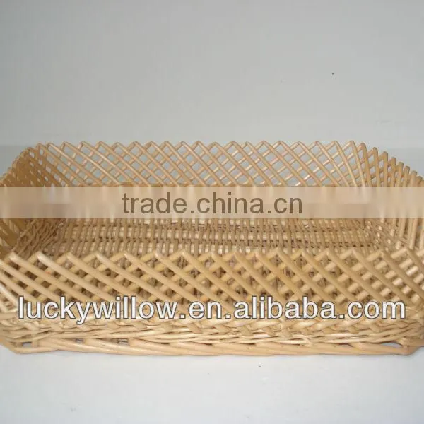 100% Hand Woven Willow Cheap Wicker Bread Baskets photo-5