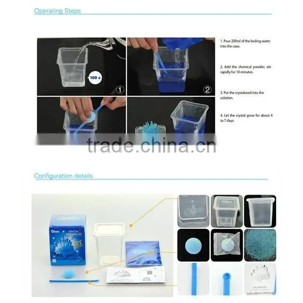 Crystal Growing Experimental Kit Professional Manufacturer in China photo-6