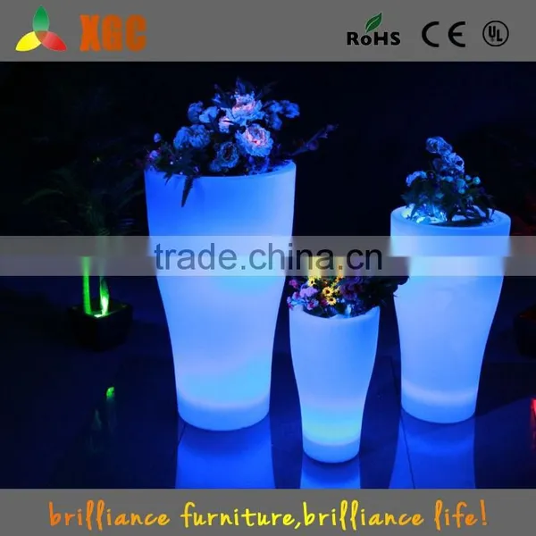LED Glow Illuminated Planter Flower Pot GD126 photo-2