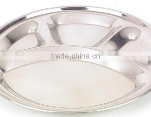 Stainless Steel Dinner Plate