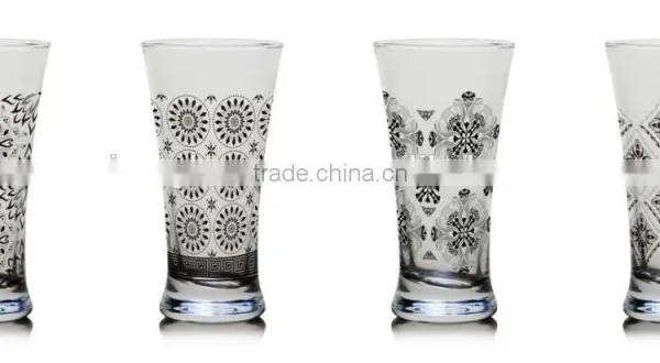 10oz 12oz Christmas Snow Color Prinitng Drinking Glass Water Glass Cup Juice Cup photo-4