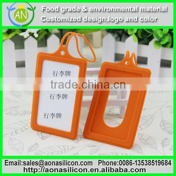 Custom 3D Soft Silicone Luggage Tag|rubber Bag Tag|pvc Luggage Tag photo-2