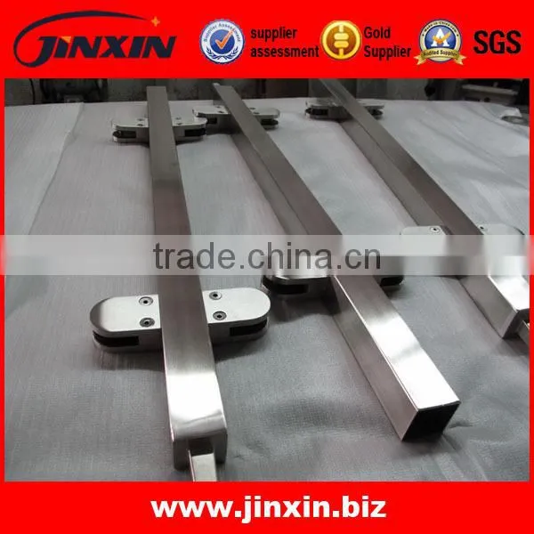High Quality Inox 40*40mm Square Concrete Colummn/Glass Fence Column photo-3