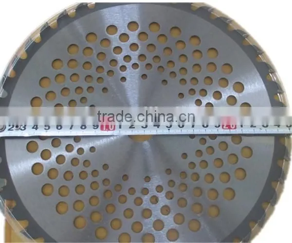 Round Type Brush Cutter Blade Alloy Steel Spare Parts Garden Tools 25cm 40Teech photo-3