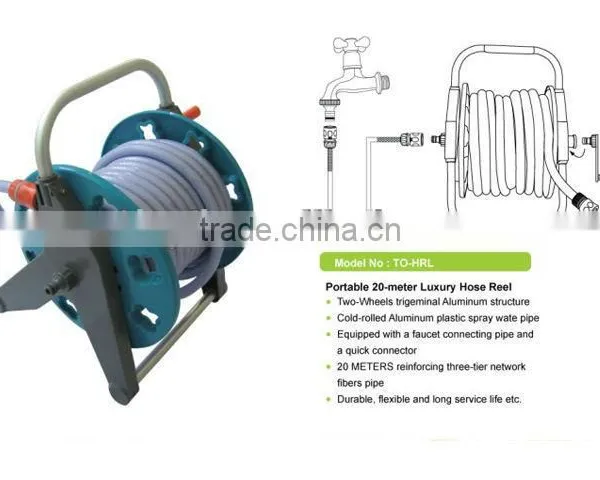 High Quality Garden Hose Reel With 20 Meter Water Pipe photo-2