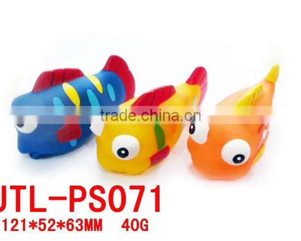 New Colorful Plastic Rubber Fish Toys photo-2