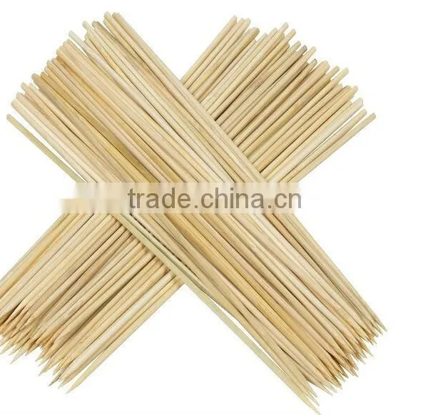 Cheap Grill Barbeque Eco-friendly Bbq Flexible Bamboo Skewers(sticks) photo-2
