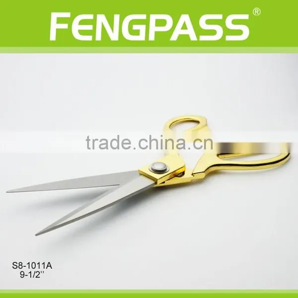 S8-1011A 9.5 Inch Stainless Steel Blades With Zinc Alloy Handle Scissors For Cutting Fabric photo-4