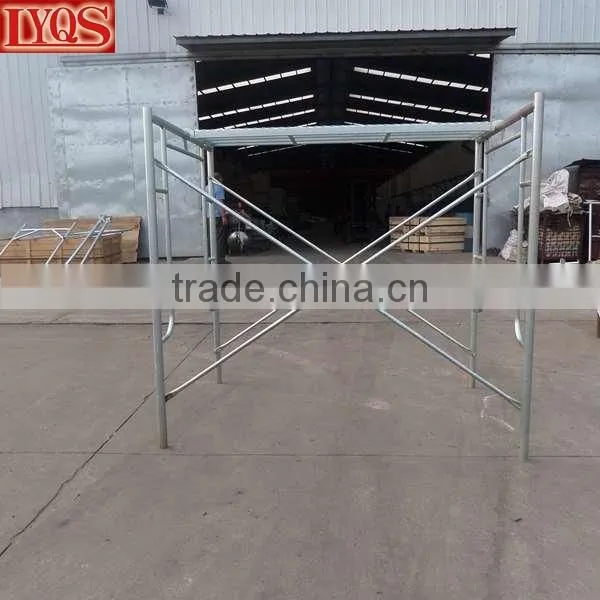 Hot Sale Masonry Application Walk Thru Steel Frame Scaffolding Package photo-2