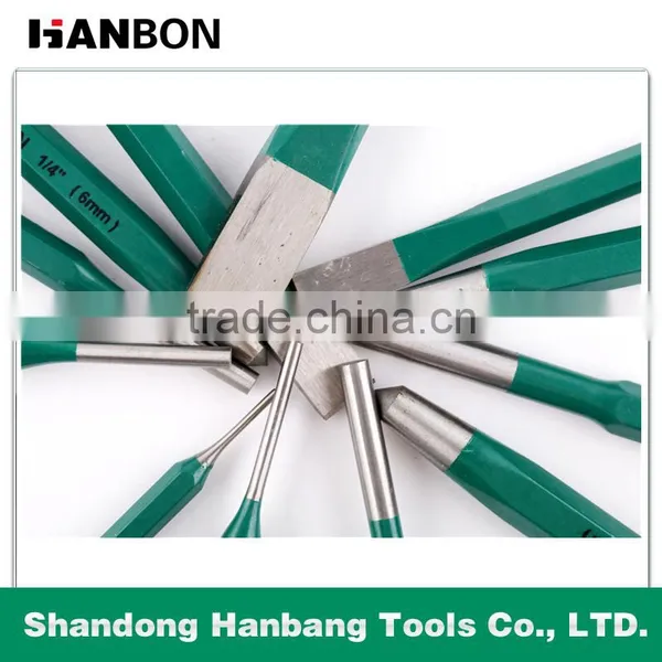 3*8*150mm Center Punch, 6*10*150mm Punch, Chisel photo-3