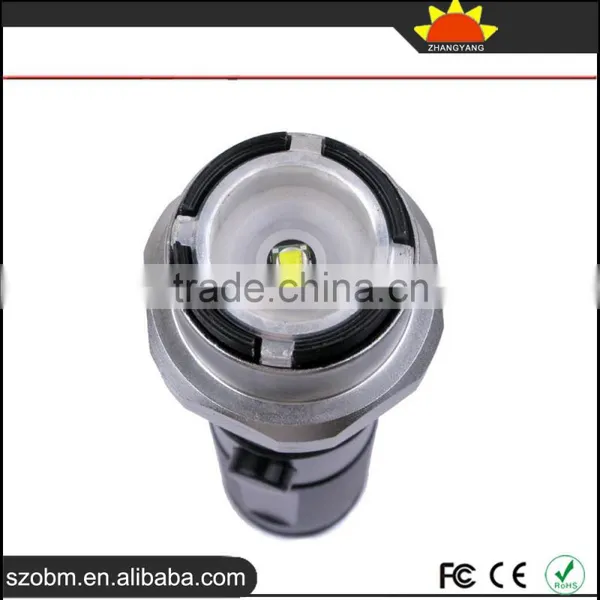 Wholesale High Quality SS-911 XM-L T6 LED 5-Mode Rechargeable Focus Zoomable Flashlight photo-3