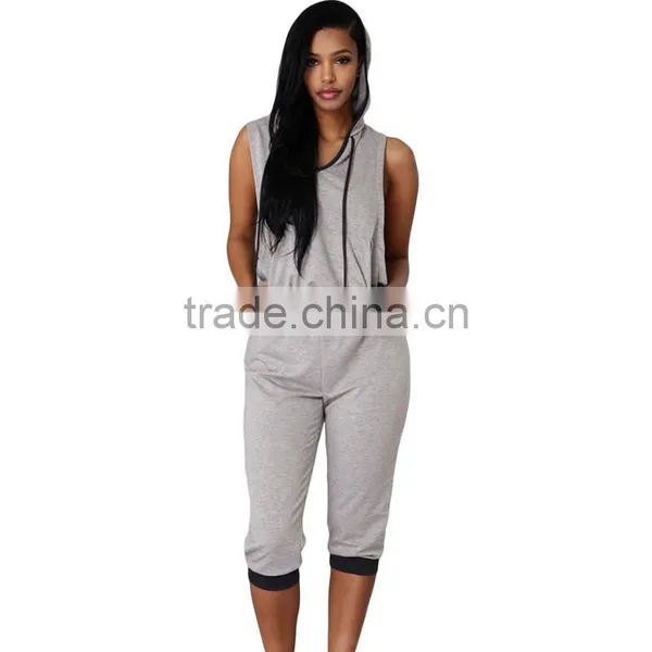 Woman Sweat Suits Set Two Piece Set Female Knitting Custom Yoga Pants photo-4