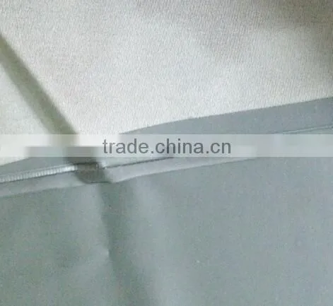 Customized Solid Color Cotton Textile PU Coated Rubber Apron For Woman photo-2