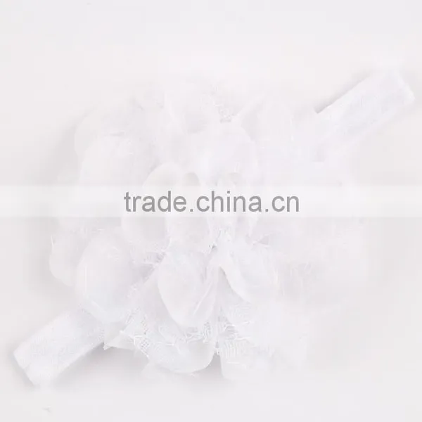 YA-04 2015 Sales Hot Lace Chiffon Flower Children's Hair Band photo-2