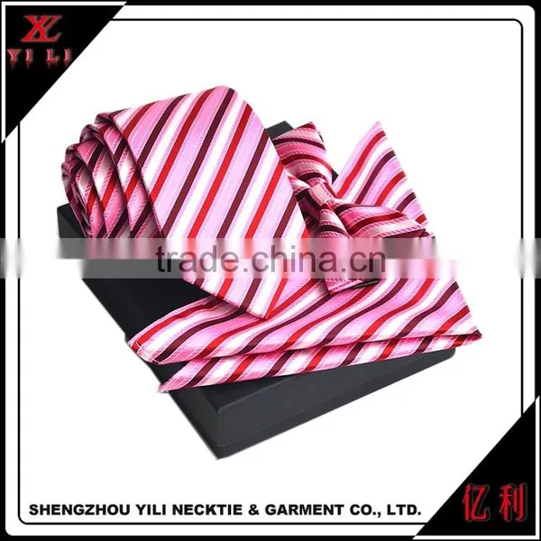 Red Mans Fashion Tie Cufflink Gift Set photo-2